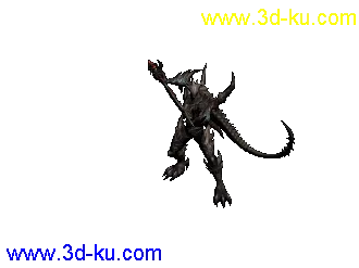 3D打印模型合成产物，带动作5个的图片