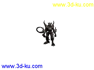 3D打印模型合成产物，带动作5个的图片