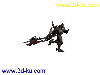 3D打印模型合成产物，带动作5个的图片