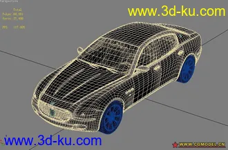 3D打印模型马拉沙蒂 Maserati_Quattroporte的图片