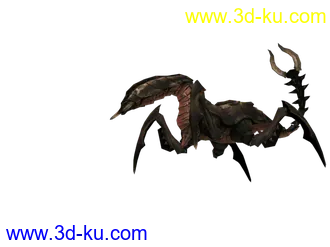 3D打印模型蝎子4动作的图片