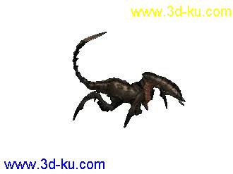 3D打印模型蝎子4动作的图片