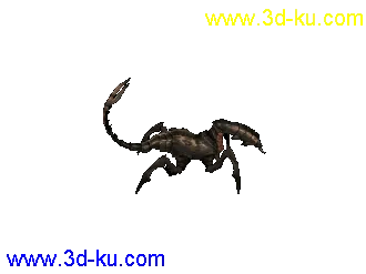 3D打印模型蝎子4动作的图片