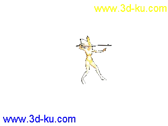 3D打印模型女剑士11的图片
