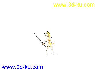 3D打印模型女剑士11的图片