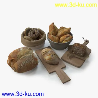 3D打印模型面包的图片