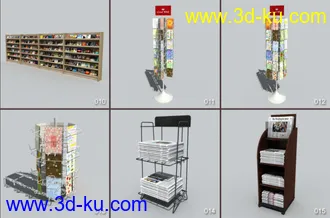 3D打印模型书店的图片