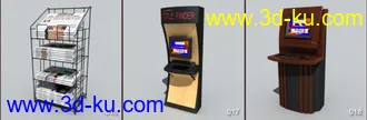 3D打印模型书店的图片