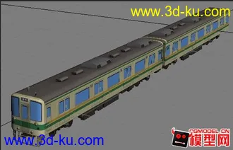3D打印模型日本叫电车，国内叫轻轨的东东 游戏模的图片