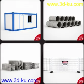 3D打印模型工程机械的图片