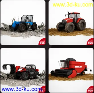 3D打印模型工程机械的图片