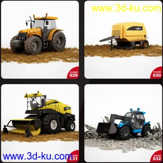 3D打印模型工程机械的图片