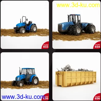 3D打印模型工程机械的图片