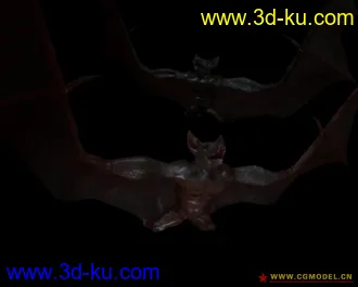 3D打印模型蝙蝠的图片