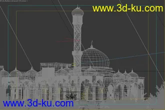 3D打印模型城堡的图片