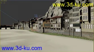 3D打印模型又一个 水乡 房子的图片