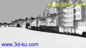 3D打印模型又一个 水乡 房子的图片