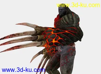 3D打印模型生化危机：熔岩暴君（精模）的图片