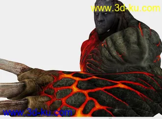 3D打印模型生化危机：熔岩暴君（精模）的图片