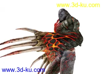 3D打印模型生化危机：熔岩暴君（精模）的图片