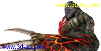 3D打印模型生化危机：熔岩暴君（精模）的图片