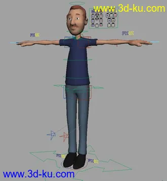一个国外的绑定模型。的图片