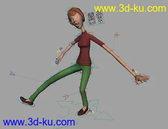 一个国外的绑定模型。的图片