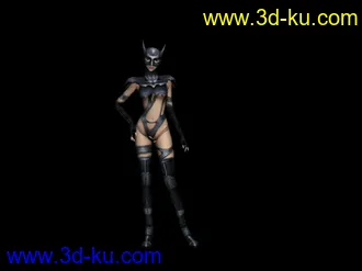 3D打印模型蝙蝠侠美女的图片