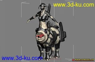 人猪合体怪物模型的图片