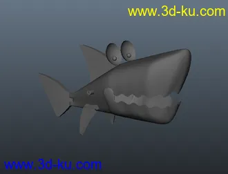 3D打印模型Q鲨鱼的图片