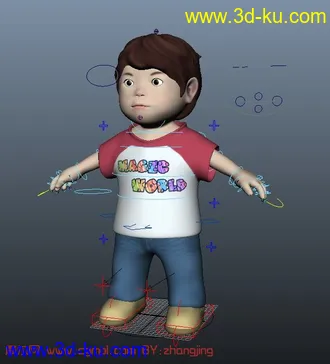 带绑定40个多种模型绑定的图片