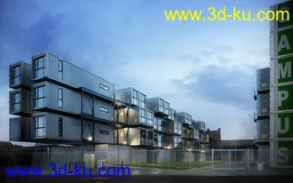 3D打印模型10套高品质室外场景的图片