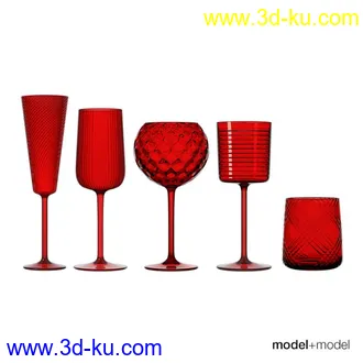 3D打印模型厨房餐具锅碗瓢盆花盆的图片