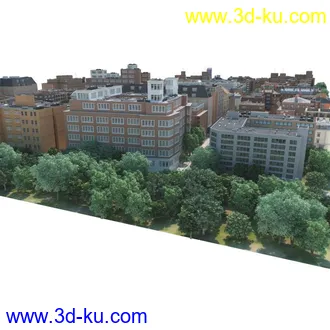 3D打印模型3套多个高品质城市场景模块的图片