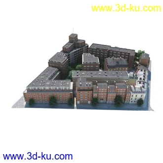 3D打印模型3套多个高品质城市场景模块的图片