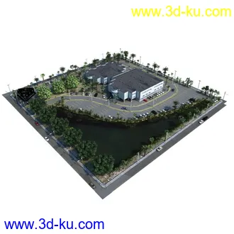 3D打印模型3套多个高品质城市场景模块的图片