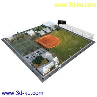 3D打印模型3套多个高品质城市场景模块的图片