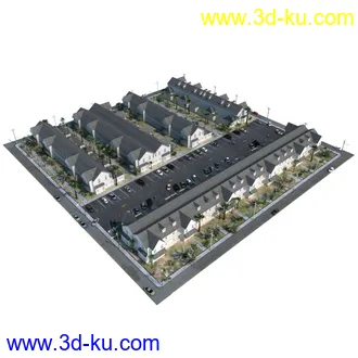 3D打印模型3套多个高品质城市场景模块的图片