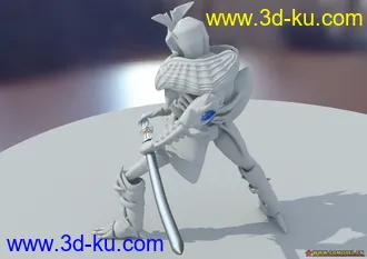 3D打印模型Samurai的图片