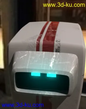 3D打印模型首发机器人总动员（波利BURN·E），学习用的图片