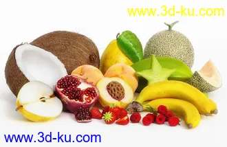 写实水果蔬菜模型的图片