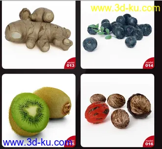 写实水果蔬菜模型的图片