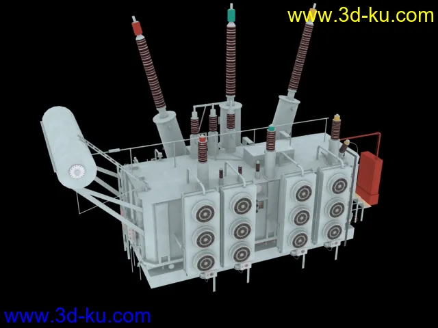 电网变电设备模型的图片1