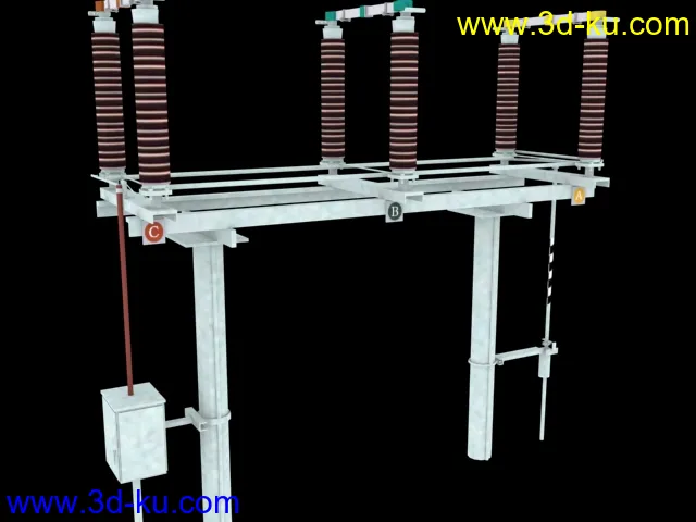 电网变电设备模型的图片2