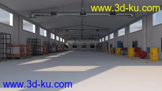 3D打印模型工厂的仓库的图片