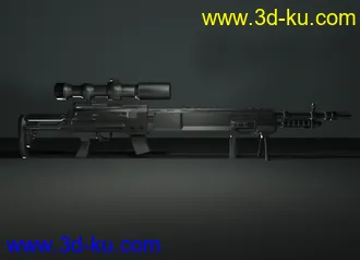3D打印模型自制M14 EBR的图片