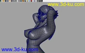 3D打印模型性感美女的图片