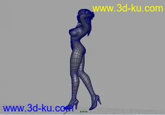 3D打印模型性感美女的图片