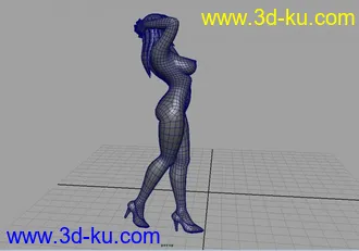 3D打印模型性感美女的图片