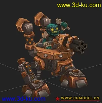 最新游戏《火炬之光》机械模型的图片